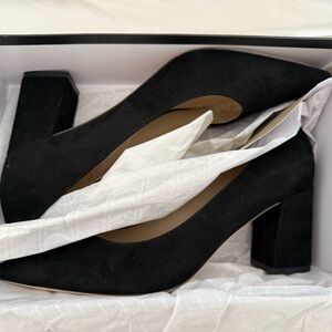 Marc Fisher Zala Block Heel Pointy Toe Pump